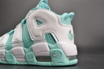 Nike Air More Uptempo GS "Island Green" womens 415082-300 Compact 5520 