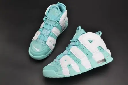 Nike Air More Uptempo GS "Island Green" womens 415082-300 Compact 5520 