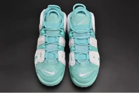Nike Air More Uptempo GS "Island Green" womens 415082-300 Compact 5520 