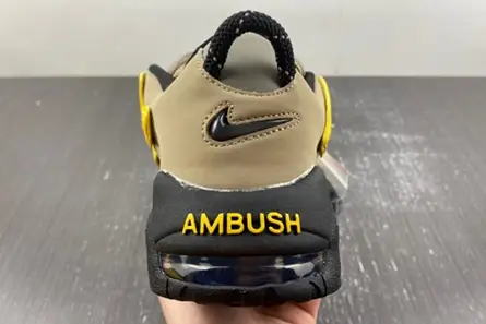 Nike Air More Uptempo Low AMBUSH Vivid Sulfur Limestone  FB1299-200 GoAnywhere 9676  EEBBA70