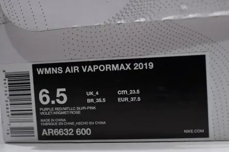 Nike Air VaporMax 2019 Pink AR6632-600 Trendsetting 5372 