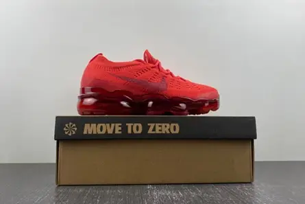 Nike Air VaporMax 2023 Flyknit Triple Red  DV1678-600 Comfortable 8060  EADB1165