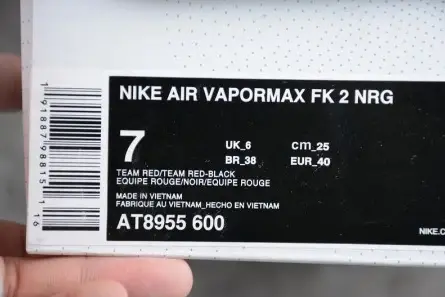 Nike Air VaporMax Flyknit 2 NRG Team Red Vachetta Tan AT8955 -600 Comfortable 6876  BCDC964