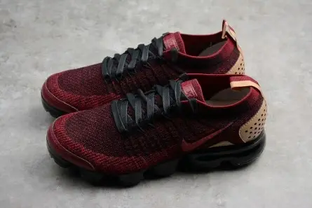 Nike Air VaporMax Flyknit 2 NRG Team Red Vachetta Tan AT8955 -600 Comfortable 6876 