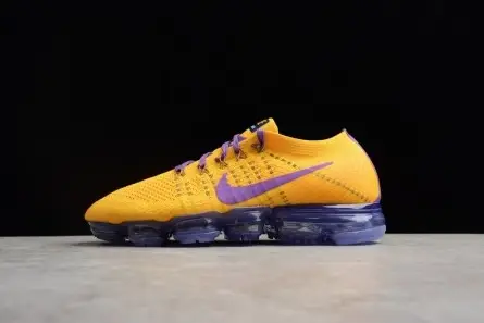 Nike Air VaporMax Flyknit 2018 Lemon Yellow Purple  mens AA3858-104 Efficient 618  AECED508