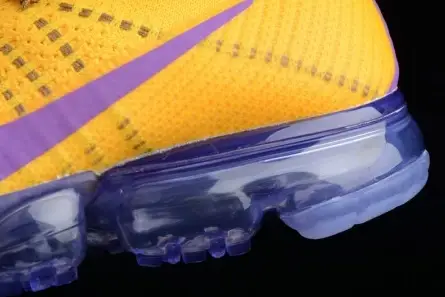Nike Air VaporMax Flyknit 2018 Lemon Yellow Purple  mens AA3858-104 Efficient 618 
