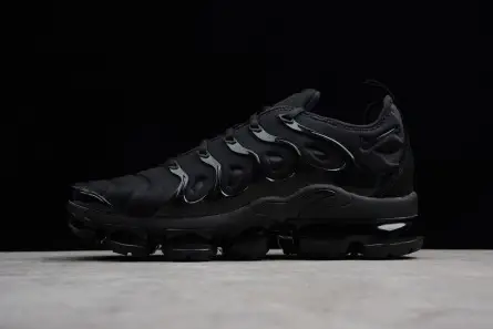 Nike Air VaporMax Plus Triple Black | 924453-004 Compact 1416  EEAAD188