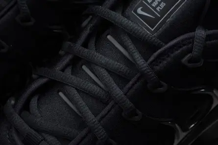 Nike Air VaporMax Plus Triple Black | 924453-004 Compact 1416 