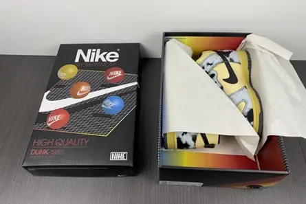 Nike Dunk High 1985 Black Acid Wash DD9404-700 Vibrant 6915 