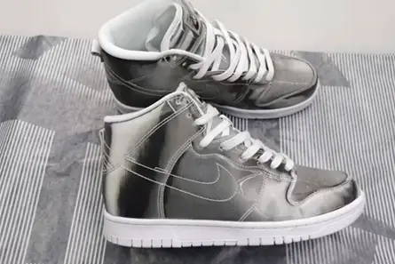 Nike Dunk High CLOT Metallic Silver DH4444-900 Soft 1686 