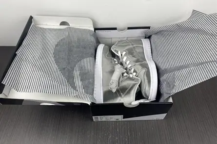 Nike Dunk High CLOT Metallic Silver DH4444-900 Soft 1686 