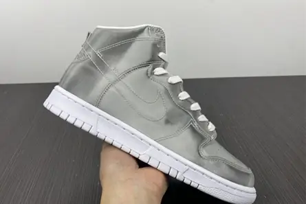Nike Dunk High CLOT Metallic Silver DH4444-900 Soft 1686 