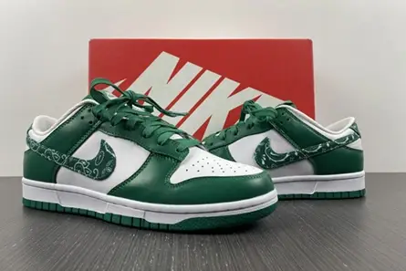 Nike Dunk Low Essential Paisley Pack Green  DH4401-102 Lightweight 231 