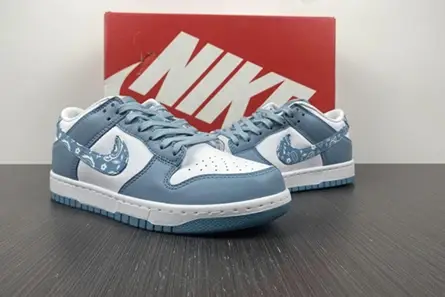 Nike Dunk Low Essential Paisley Pack Worn Blue  DH4401-101 Minimalist 3460 
