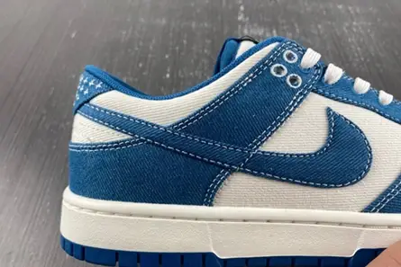 Nike Dunk Low Industrial Blue Sashiko DV0834-101 Practical 6636 