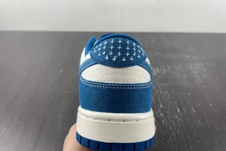 Nike Dunk Low Industrial Blue Sashiko DV0834-101 Practical 6636 