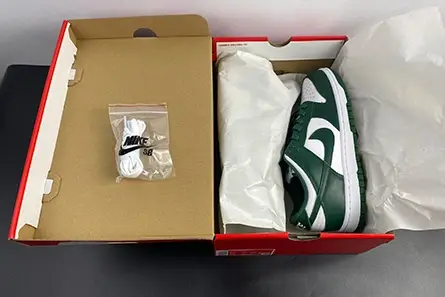 Nike Dunk Low Michigan State DD1391-101 Compact 5453 