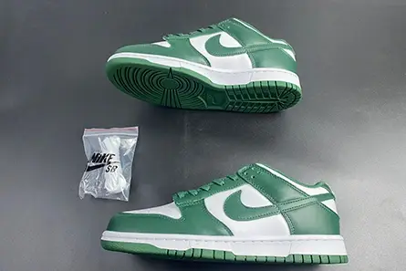 Nike Dunk Low Michigan State DD1391-101 Compact 5453 