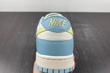 Nike Dunk Low Ocean Bliss Citron Tint (Women's)  DD1503-123 Fashionable 7340 