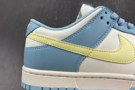 Nike Dunk Low Ocean Bliss Citron Tint (Women's)  DD1503-123 Fashionable 7340 