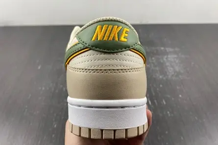 Nike Dunk Low Pale Ivory Oil Green (Women's)  FQ6869-131 Popular 5130 