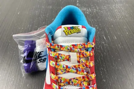 Nike Dunk Low QS LeBron James Fruity Pebbles  DH8009-600 Durable 8512 