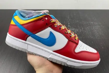 Nike Dunk Low QS LeBron James Fruity Pebbles  DH8009-600 Durable 8512 