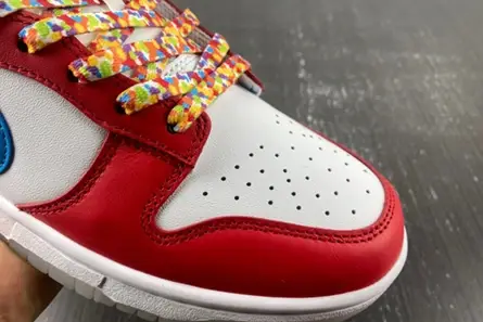 Nike Dunk Low QS LeBron James Fruity Pebbles  DH8009-600 Durable 8512 