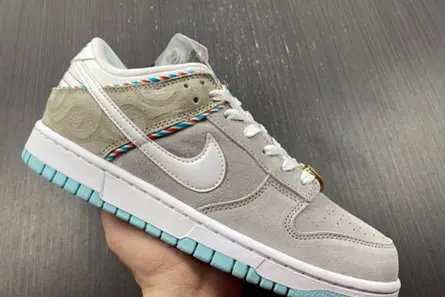 Nike Dunk Low SE Barber Shop Grey DH7614-500 AllSeason 8786 