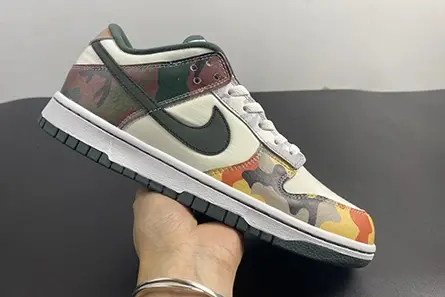 Nike Dunk Low SE Sail Multi-Camo  DH0957-100 BestValue 9063 