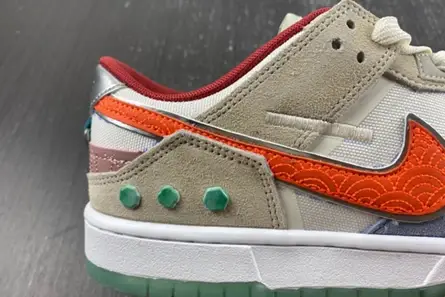 Nike Dunk Low Scrap Shapeless, Formless, Limitless  DQ4975-181 Lightweight 4578 