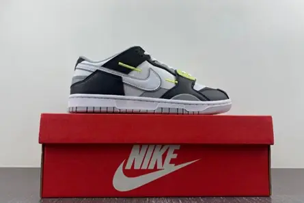 Nike Dunk Low Scrap Wolf Grey Light Lemon Twist  DC9723-001 Timeless 1040 