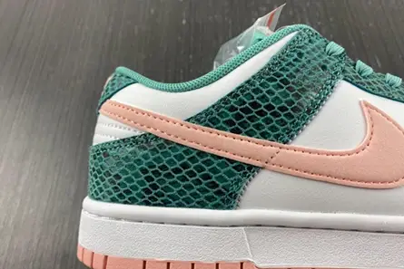 Nike Dunk Low Snakeskin Washed Teal Bleached Coral  DR8577-300 GoAnywhere 1229 