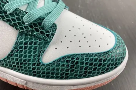 Nike Dunk Low Snakeskin Washed Teal Bleached Coral  DR8577-300 GoAnywhere 1229 