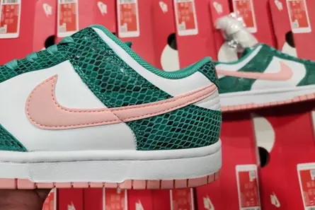 Nike Dunk Low Snakeskin Washed Teal Bleached Coral  DR8577-300 GoAnywhere 1229 