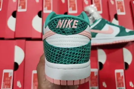 Nike Dunk Low Snakeskin Washed Teal Bleached Coral  DR8577-300 GoAnywhere 1229 