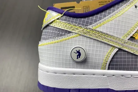 Nike Dunk Low Union Passport Pack Grey Purple  DJ9649-500 Durable 3964 