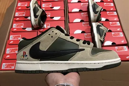 Nike Dunk SB TRAVIS SCOTT PS X DUNK LOW CU1726 100 Fashionable 6554 