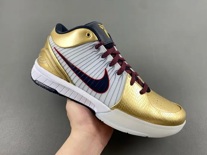 Nike Kobe 4 Protro Gold Medal  FQ3544-100 Timeless 8231 
