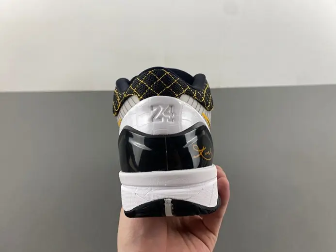 Nike Kobe 4 Protro White Black Del Sol  AV6339-101 Sophisticated 8897 