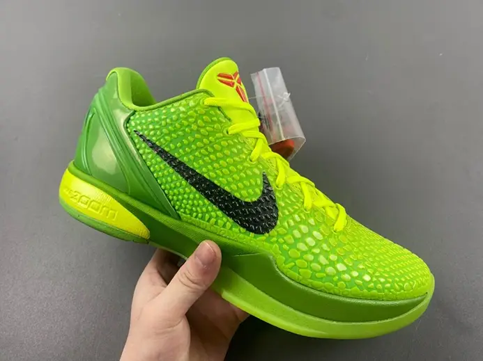 Nike Kobe 6 Protro Grinch  CW2190-300 Durable 6160 