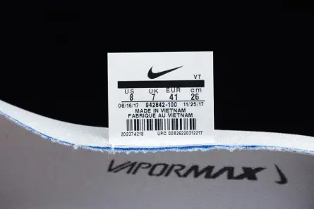 Nike Mens Air VaporMax Flyknit 2.0 Triple White 942842-100 SportInspired 9344  ACCE1367