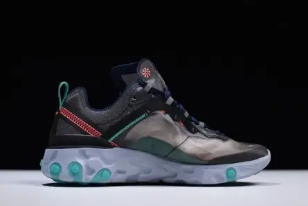 Nike React Element 87 Neptune Green AQ1090-005 Flexible 7721 