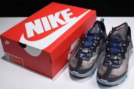 Nike React Element 87 Neptune Green AQ1090-005 Flexible 7721 