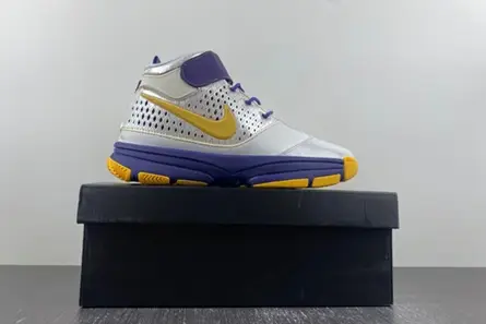 Nike Zoom Kobe 2 'Lakers Home'  316022-171 Sleek 2864  FFE383