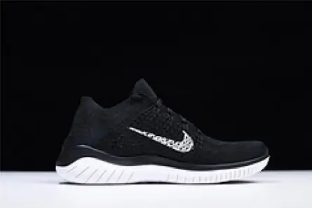 Nike free rn flyknit 2018 black 942838 001 Popular 7369 