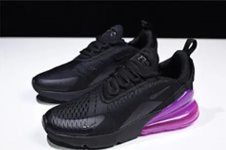 Nike womens  Air Max 270 black purple AH6789 016 TopPick 1494 