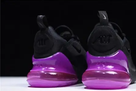 Nike womens  Air Max 270 black purple AH6789 016 TopPick 1494 