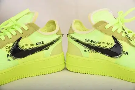 Off-White Nike Air Force 1 Low Volt AO4606-700 Compact 846 