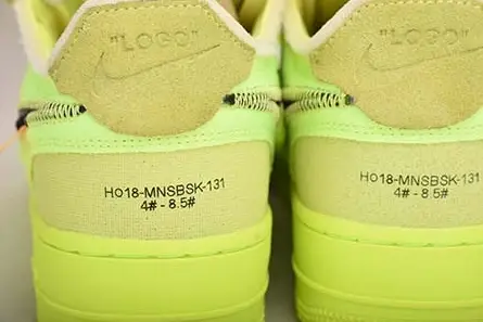 Off-White Nike Air Force 1 Low Volt AO4606-700 Compact 846 